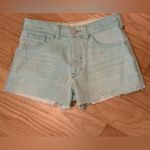 Pilcro  Light Green High Waist Women's Shorts Photo 6