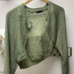 Green sweater shrug Photo 0
