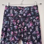 Lululemon  Wunder Under High Rise Athletic Legging Tight Activate Floral Black 8 Photo 3