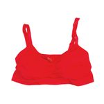 Feelingirl Seamless No Underwire Full Coverage Bra Red Size undefined Photo 2