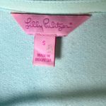 Lilly Pulitzer Mint Lace Sleeve Sweatshirt Photo 3