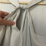 Helmut Lang  Light Blue Twist Back Sleeveless Top S Photo 10