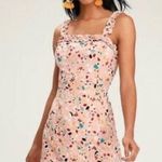 Lulus Ruffle Mini Dress Photo 0