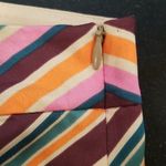 Trina Turk 💕💕 Bay Pant ~ Brookhaven Blocks Satin Georgette Medium NWOT Photo 13