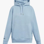 NWT Favorite Daughter Mask Hoodie Blue Photo 0