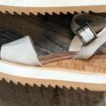 Toms  Women's Cream Wedge Sandals Heels Photo 3