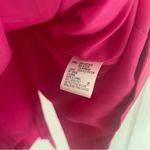 Tahari Arthur S. Levine Fuchsia Satin Sheath Dress with Bow Women's Size 8 Pink Photo 4