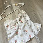 Abercrombie & Fitch Cami NWT floral crop tank womens White (xsmall) summer girly Photo 5
