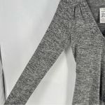Lucky Brand Cloud Jersey Soft Heather Gray Long Sleeve V-Neck Wrap Dress Size M Photo 3