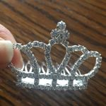New wedding bridal princess crown tiara Silver Photo 0