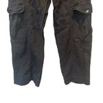 ZARA Blue Oversized Baggy Cargo Denim Pants Size Medium Photo 12