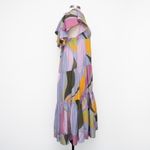 La Ligne Stella Cotton Maxi Dress Large Purple Photo 3