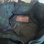 Navy & Green Yuanfang Plaid Puffer Vest — Dark Academia Outdoorsy / Forestcore / PNW Prep Blue Size L Photo 7