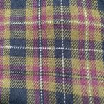 Vintage Sag Harbor Dress Green Plaid Checkered Sleeveless Vneck Front Zip Jumper Green Size 14 Photo 7