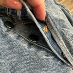 H&M  Light Blue Straight High Waist Mom Jeans, Size 8 Photo 2