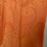 Adidas  T-Shirt Top Orange Athletic Workout Athleisure Casual Sheer Climacool Photo 3