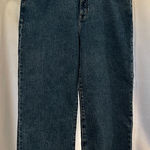 J.CREW SLIM WIDE LEG MEDIUM WASH NON DISTRESSED RAW HEM DENIM JEAN SIZE 31 P nwt Blue Photo 0