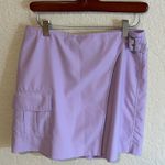 IZOD  Womens Skort X-Tra Dry Lilac Purple‎ Mini Cargo Buckle Accent Size 6 Photo 7