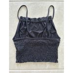 Urban Outfitters Crop Top Womens Small Black Beachy Boho Casual Party Festival Photo 3