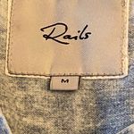 Rails Ingrid Raw Hem Shirt Light Acid Wash Size M Photo 3
