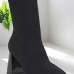 I.N.C. Black Ankle‎ Boots​ Size 5.5 Photo 0