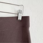 Eileen Fisher  Stretch Crepe Pants Brown Washable Wide Leg Mid Rise Size M Photo 1