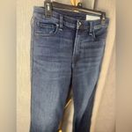 Rag and Bone  Hattie Midrise dark wash size 26 black stripe sides NWT partial tag Photo 5