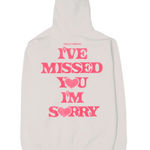 Gracie Abram's I miss you I'm sorry hoodie White Size XL Photo 0