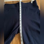 matty m  Women’s Navy Blue Mid Rise Active Every Day Leggings Sz M Photo 9