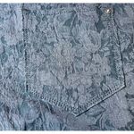 Vera Wang Simply Vera Floral Jacquard Bermuda Shorts Womens 8 Blue Grey Vacation Photo 12