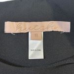 Hutch Black Sleeveless Fit and Flare Dress Women's Size 10 Leaf Lace Photo 4