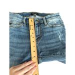 Judy Blue  Jeans Women's 5/27 Plaid Skinny Fit Mid Rise Blue Distressed #J14-4 Photo 7