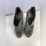 DbDk Fashion Gray Strappy Heels Size 8.5 Photo 2