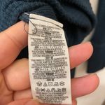 Free People  V-Neck Thermal Shirt Evergreen Green Boho Oversize Shark Bite Photo 5