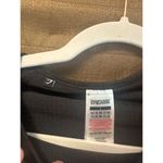 Gymshark  Womens L Vital Seamless 2.0 Crop Top Black Marl Mesh Gym Size Large Photo 1