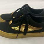 Vans Harry Potter special edition Black and Gold Low-Top Sneakers Woman’s size 8 Photo 1