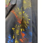 VICTORIA VICTORIA BECKHAM Pleated Skirt Multicolor Floral Print Brown Midi Size M Photo 2