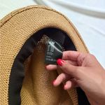 H&M  Tan and Black Panama Hat Photo 2