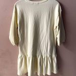 Forever 21  Cream French Terry Tunic Shirt Dress Size S NWT Photo 8