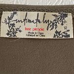 Free People  Intimately Tank Top XS Olive Green Square Neck Seamless Stretch Cami Photo 2