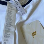 Fabletics  Women’s Sporty Built-In Short Dress in classic white/navy size XL Photo 8