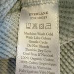 Everlane Pale Mint Green Waffle Knit Shirt Size M Organic Cotton Photo 3