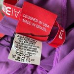 FUBU X ACAIBERRY FUBU SPORTS Purple Scrunch logo print LEGGING SIZE XLARGE Photo 9