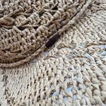 Scala  Straw Hat Natural Crochet Photo 3