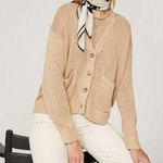 Polo by Ralph Lauren Linen Lightweight Tan Cardigan Sweater Size XXL Photo 0