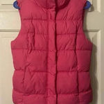 Gap  Pink Puffer Vest‎ Wonen’s Size Medium Photo 0