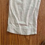 Free People  High Waisted Cropped Linen Blend Pants Size 12 Photo 7