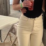 We Wore What Cream Jeans Photo 0