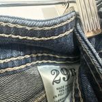 Ariat  denim turquoise size 29R wide leg dark jean casual rodeo western Photo 2