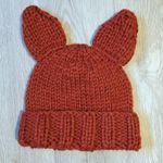 Orange Knit Fox Ears Animal Beanie Hat Cap New Photo 6